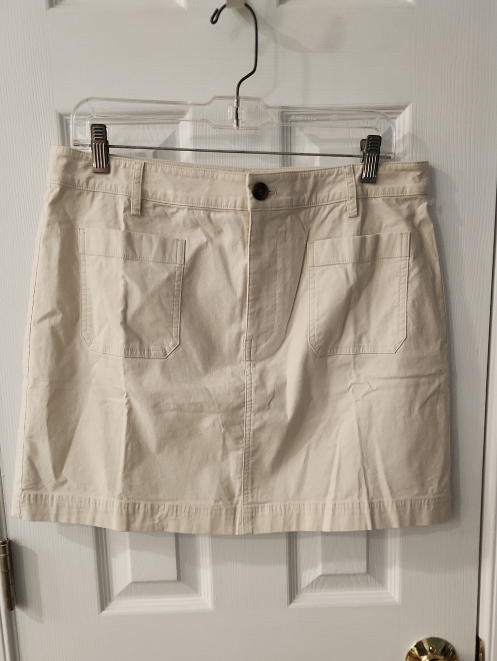 J. Crew Cream Mini Skirt Nwt Size 10